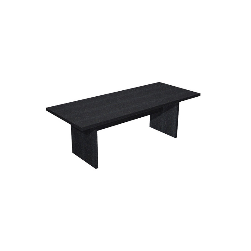 TAVOLO RIUNIONI 220x100cm NERO VEN. - PRESTIGE