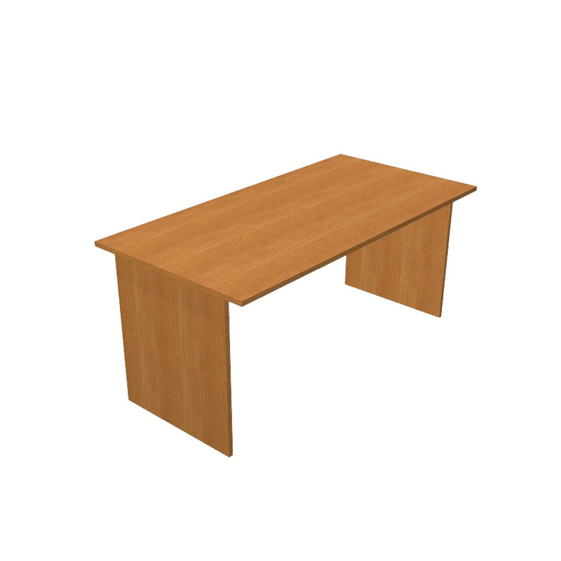 SCRIVANIA LINEARE 160X80cm NOCE CHIARO - EASY