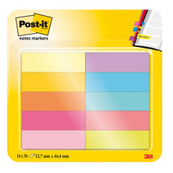 SEGNAPAGINA Post-it© 670-10AB-EU 500FG in 10COLORI INDEX 12,7x44mm in CARTA