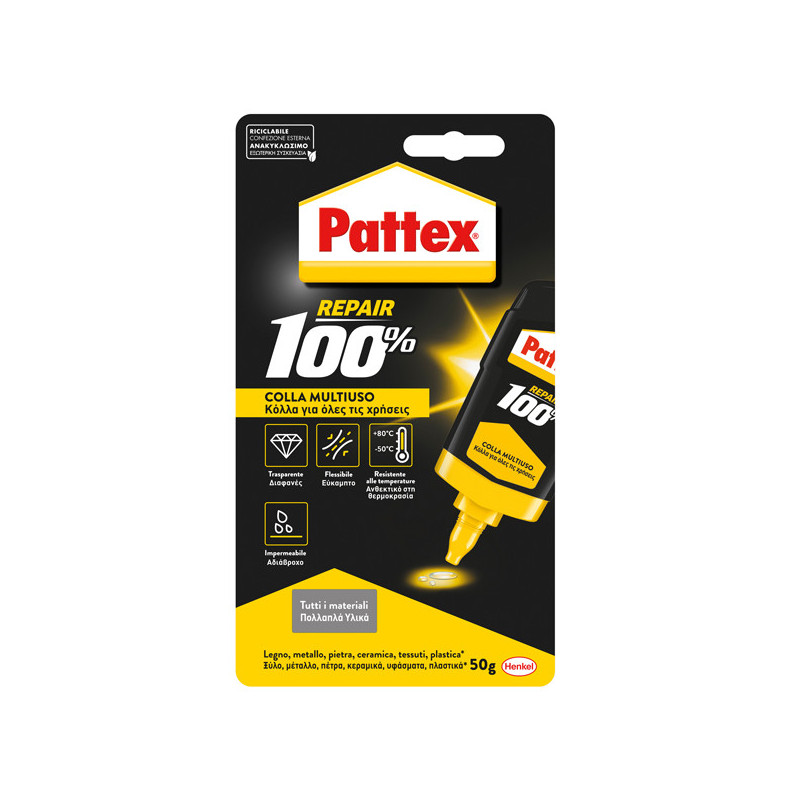 Colla PATTEX REPAIR 100 OCEAN 50g Blister