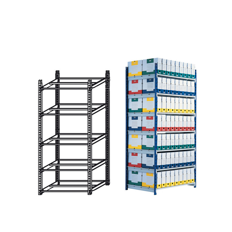 Scaffale RANG'ECO 5 ripiani 100x70xH200cm - Modulo Base