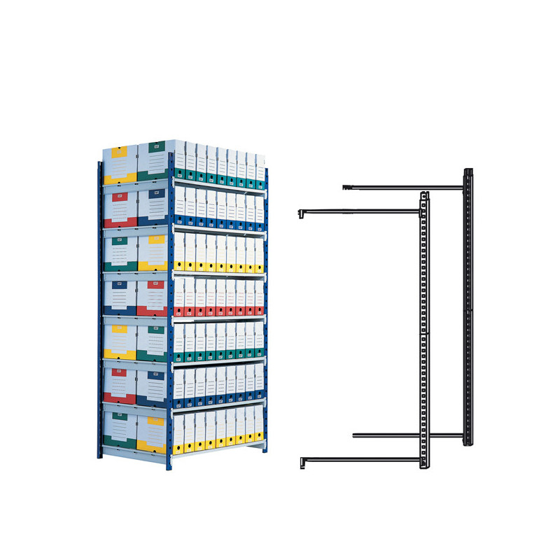 Scaffale RANG'ECO 5 ripiani 100x70xH200cm - Modulo Aggiunta