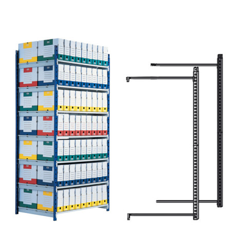 Scaffale RANG'ECO 5 ripiani 100x70xH200cm - Modulo Aggiunta